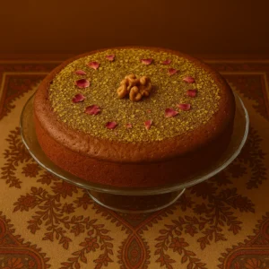 Whole Persian date cake