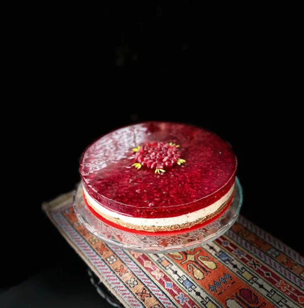 Pomegranate Cheesecake - Image 3